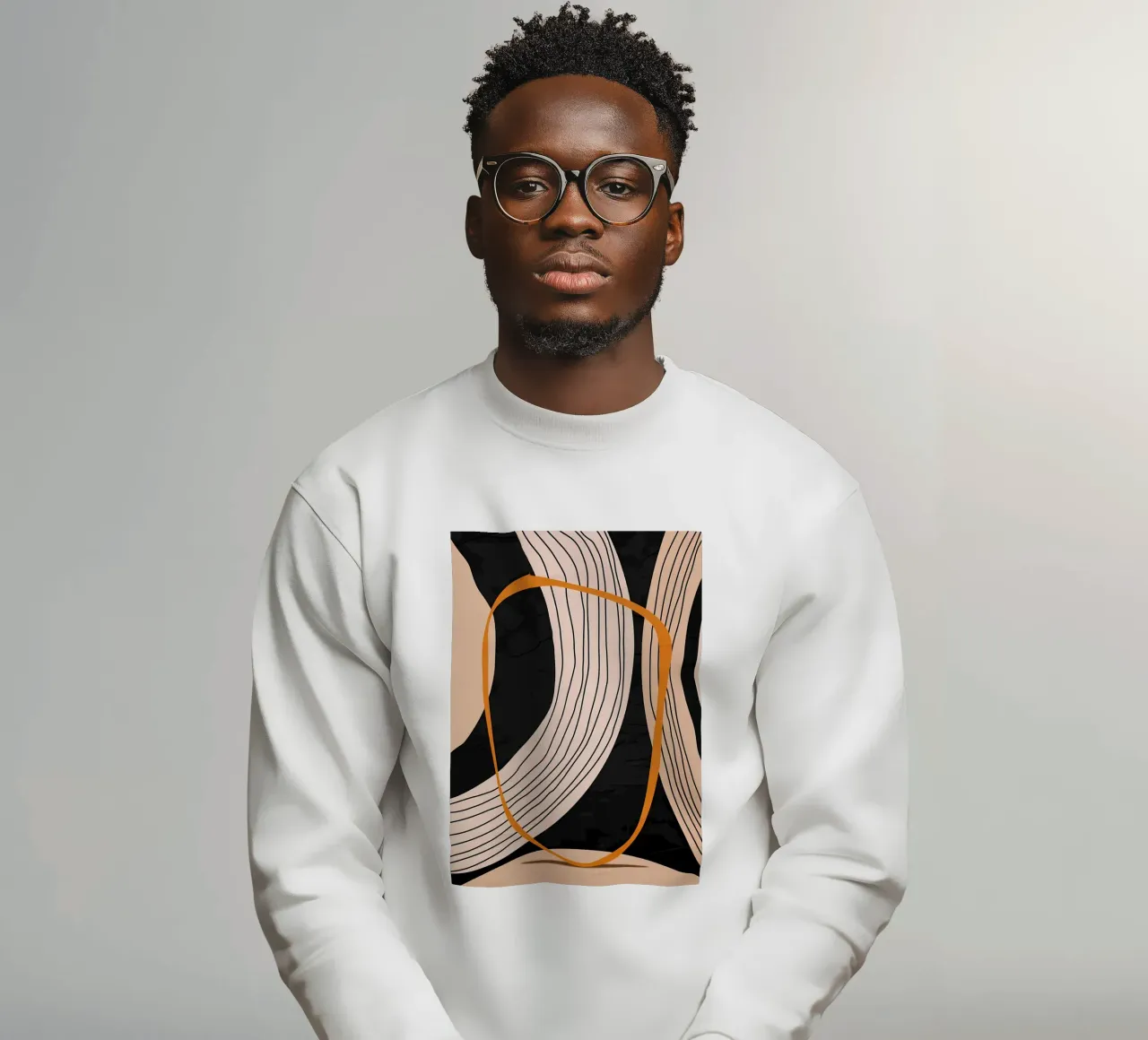 FORME GEOMETRICHE ASTRATTE felpa da Aiden Garcia