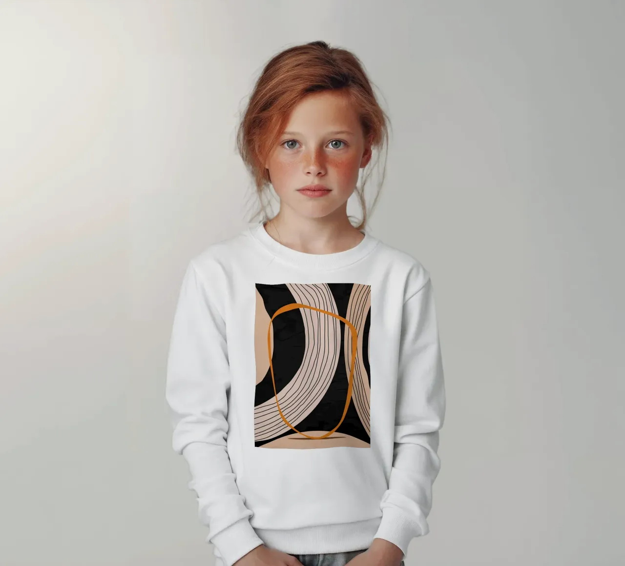 FORME GEOMETRICHE ASTRATTE felpa bambino da Aiden Garcia