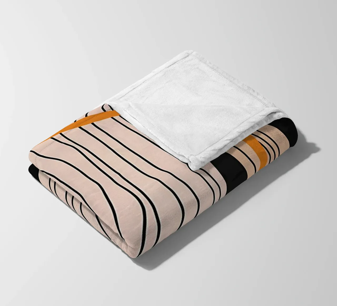 FORME GEOMETRICHE ASTRATTE coperta in pile da Aiden Garcia