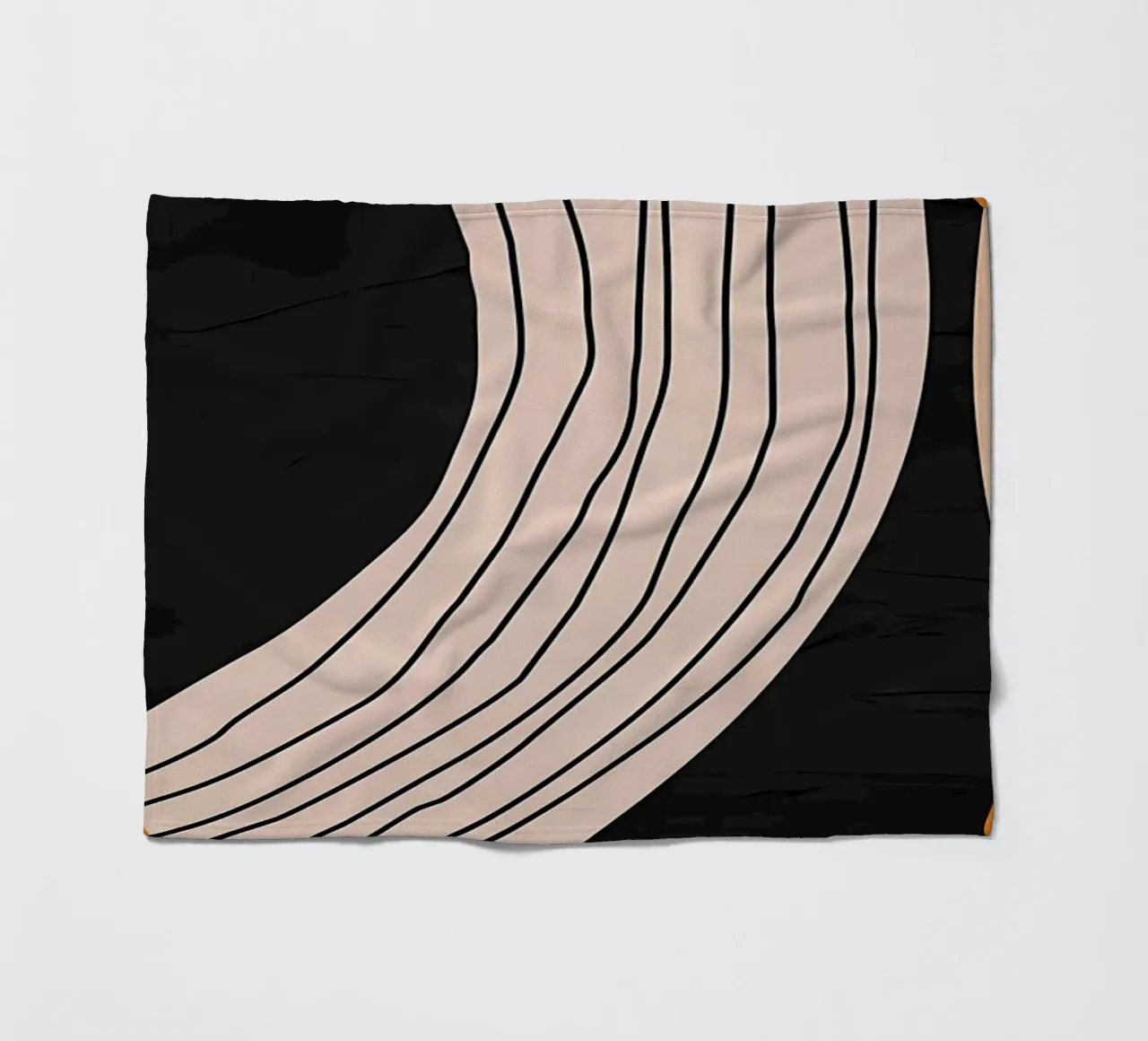 FORME GEOMETRICHE ASTRATTE coperta in pile da Aiden Garcia