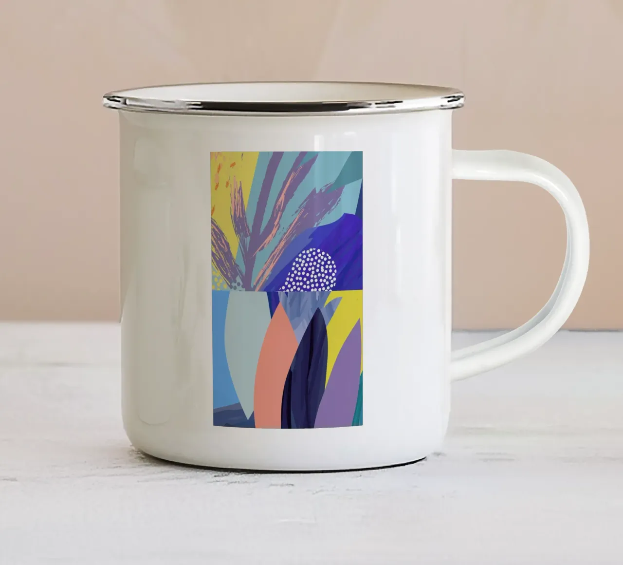 Flirtatious tazza in smalto da Pure