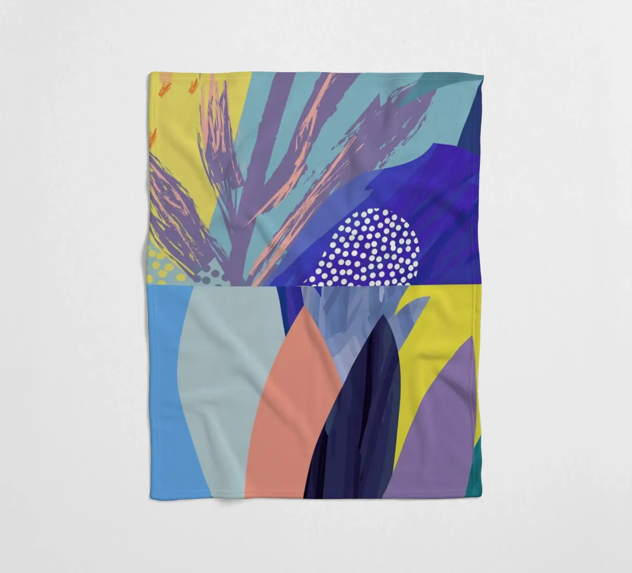 Flirtatious fleece blanket by Pure