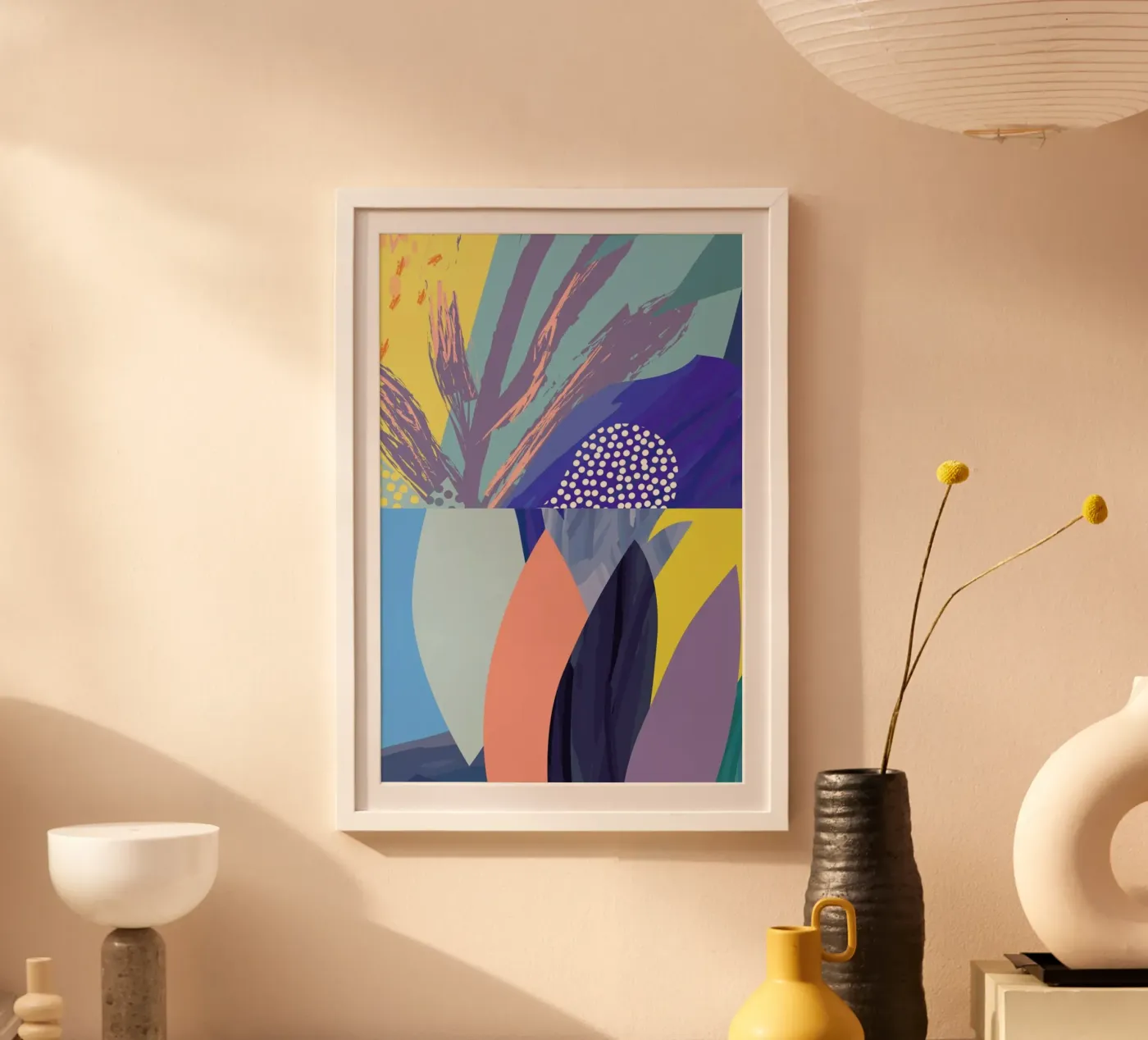 Flirtatious poster van Pure
