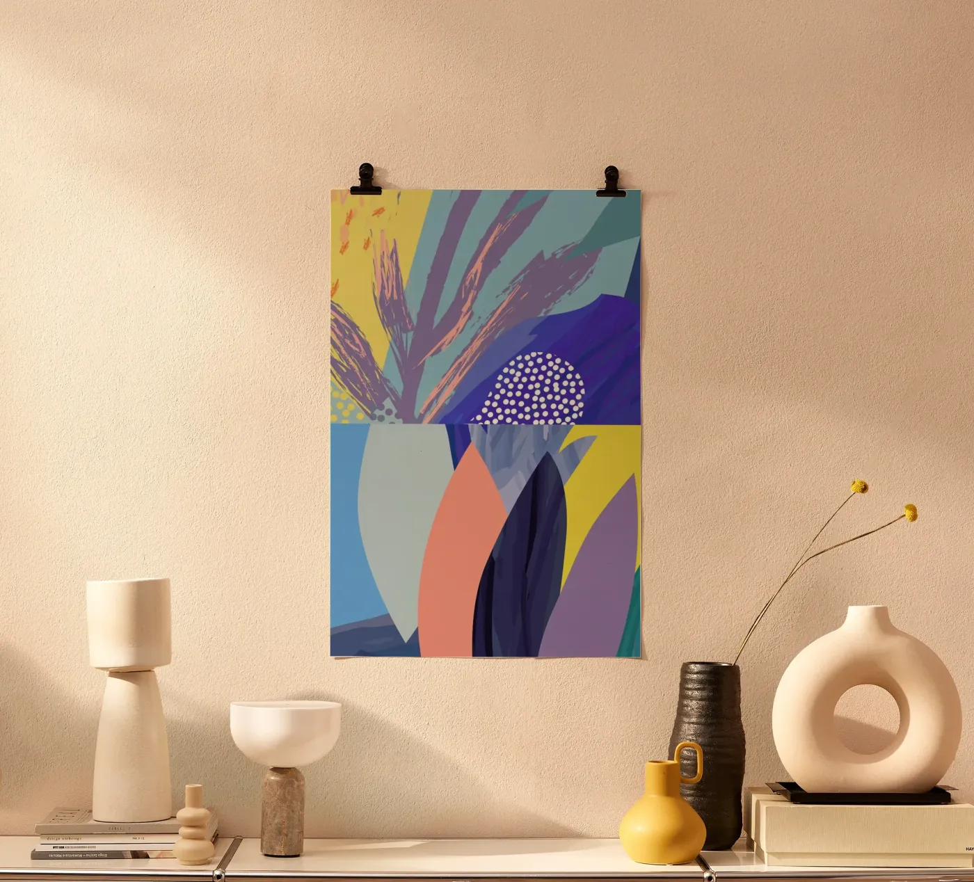 Flirtatious poster van Pure
