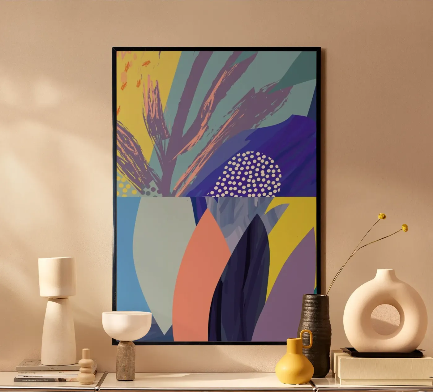 Flirtatious poster van Pure