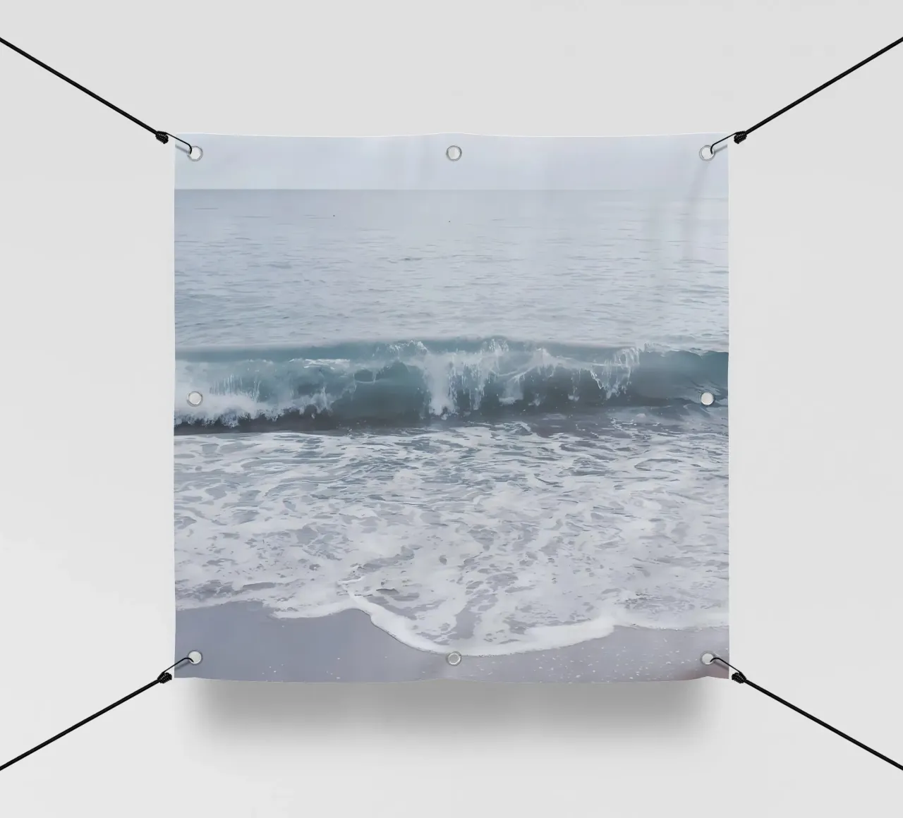 Oceano Atlantico pastello 2 telo in pvc da Matthew Katz