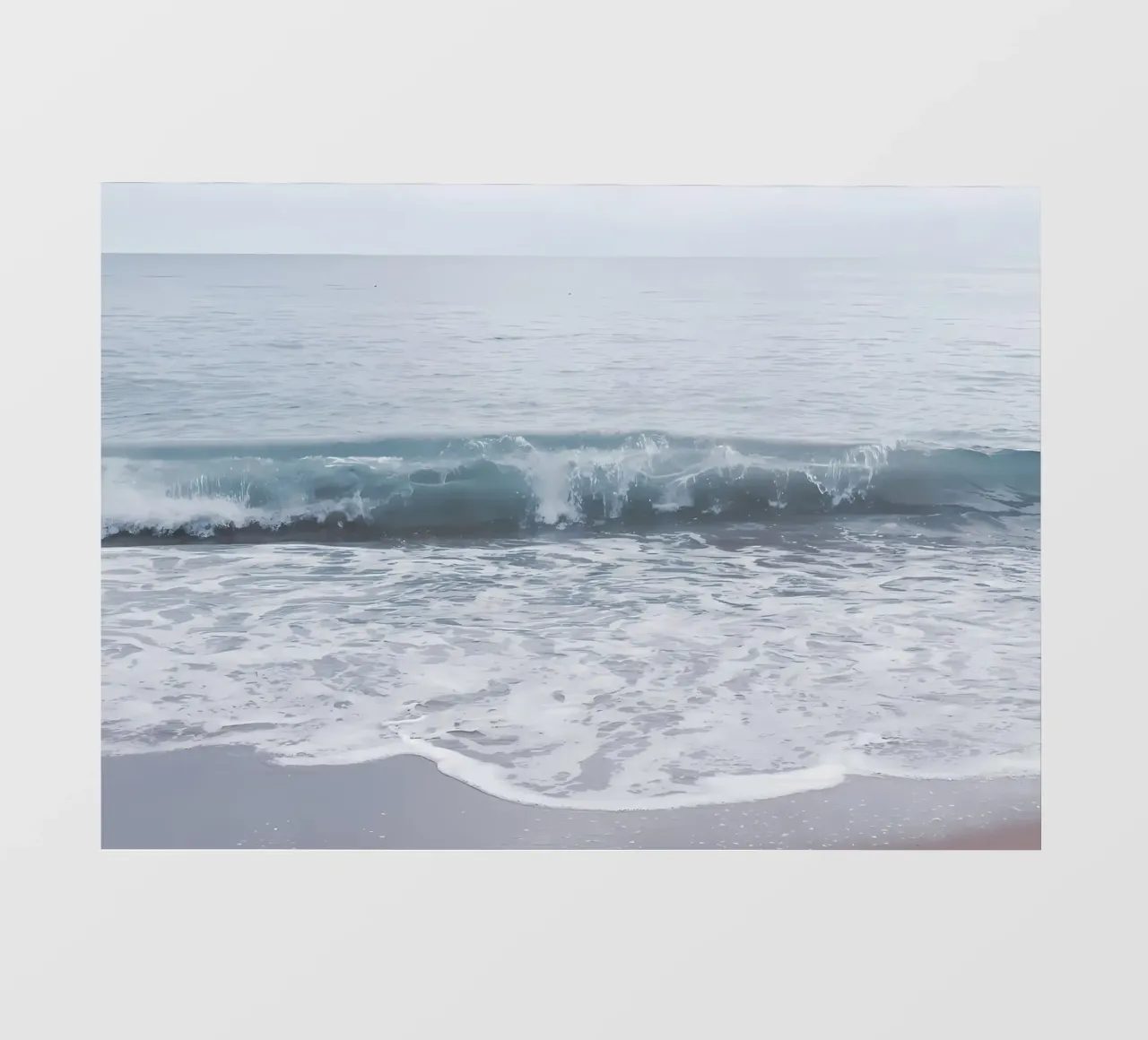 Oceano Atlantico pastello 2 telo in pvc da Matthew Katz