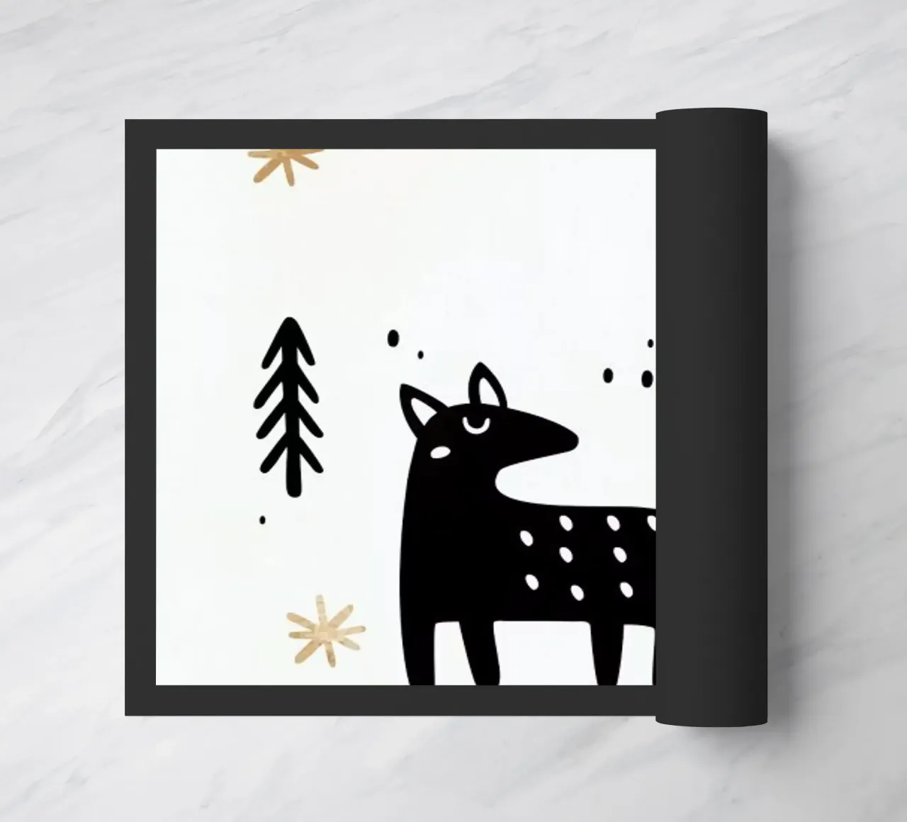 Little Winter Fox zerbino da Kubistika