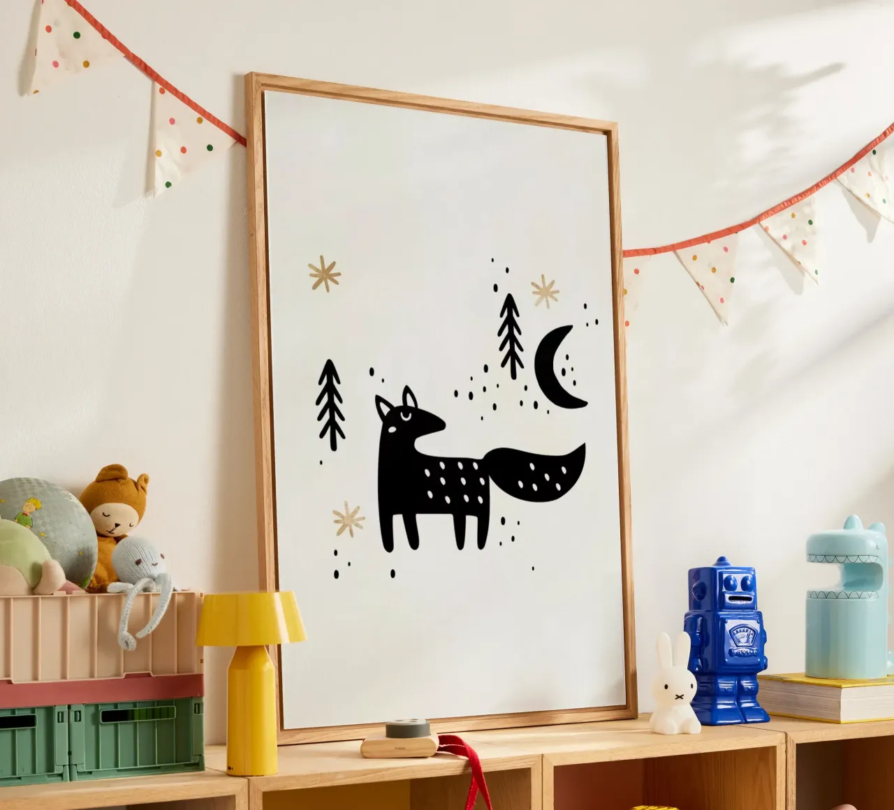 Little Winter Fox plexiglass da Kubistika