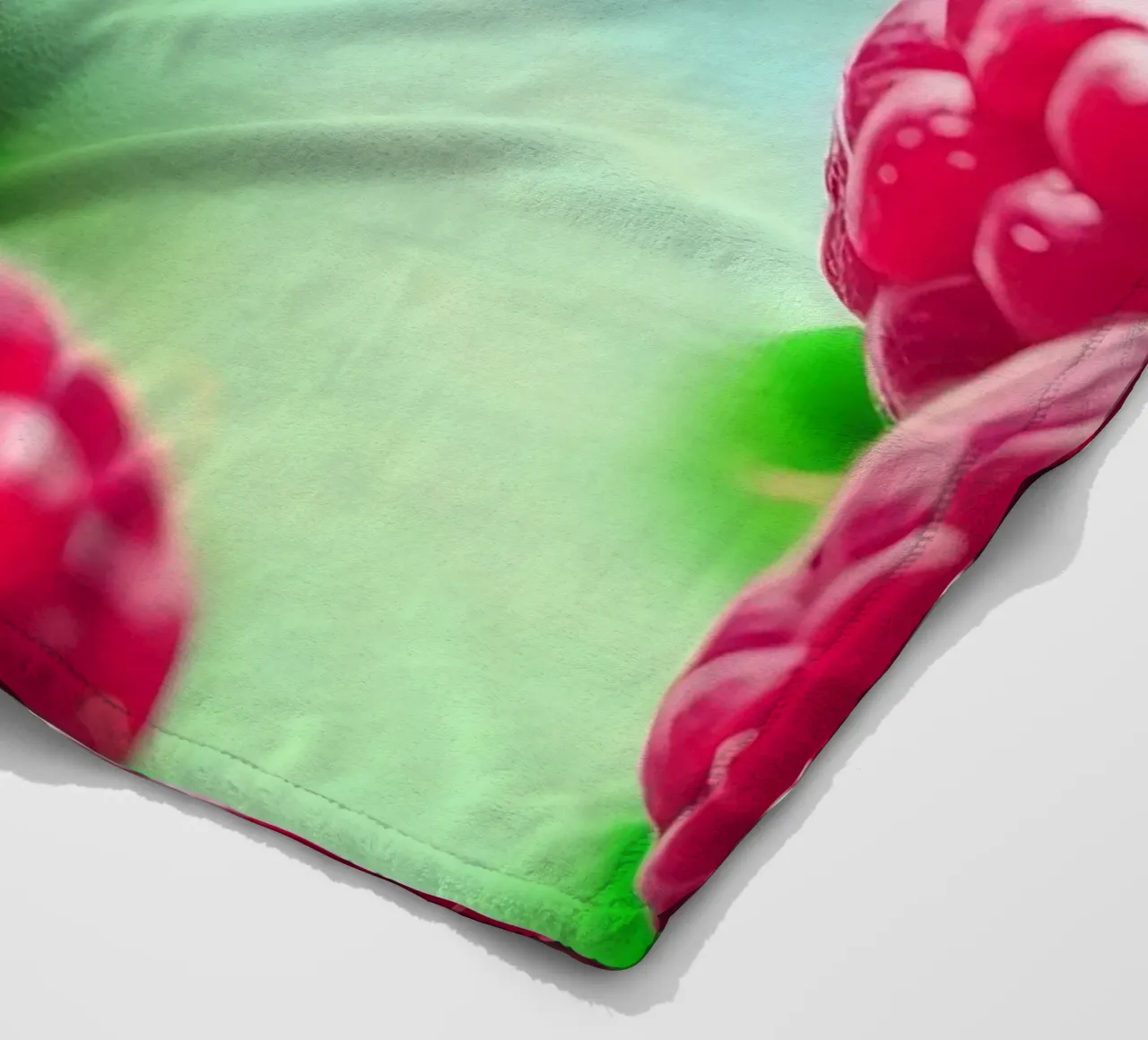 Lamponi_stile_A_3 coperta in pile da Pink- und LoveArt by LK
