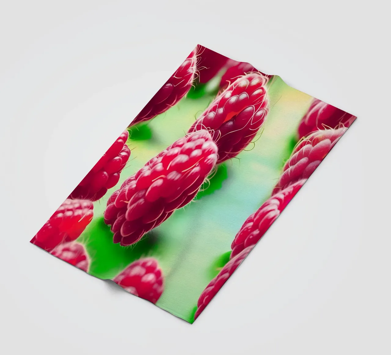 Lamponi_stile_A_3 coperta in pile da Pink- und LoveArt by LK