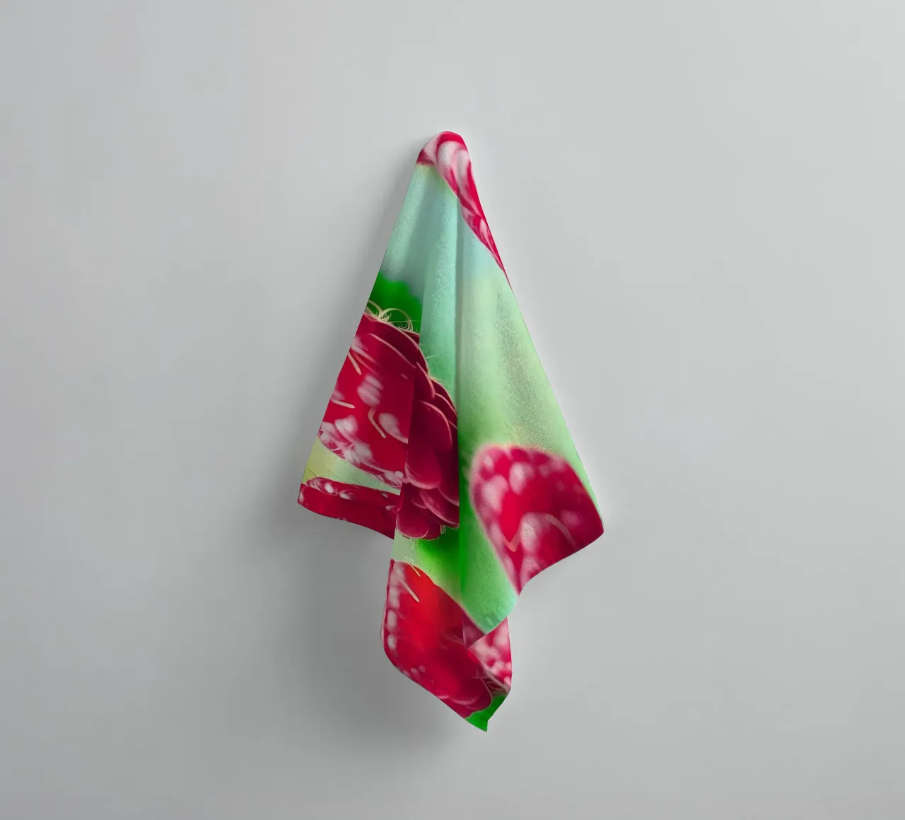 Lamponi_stile_A_3 asciugamano da bagno da Pink- und LoveArt by LK