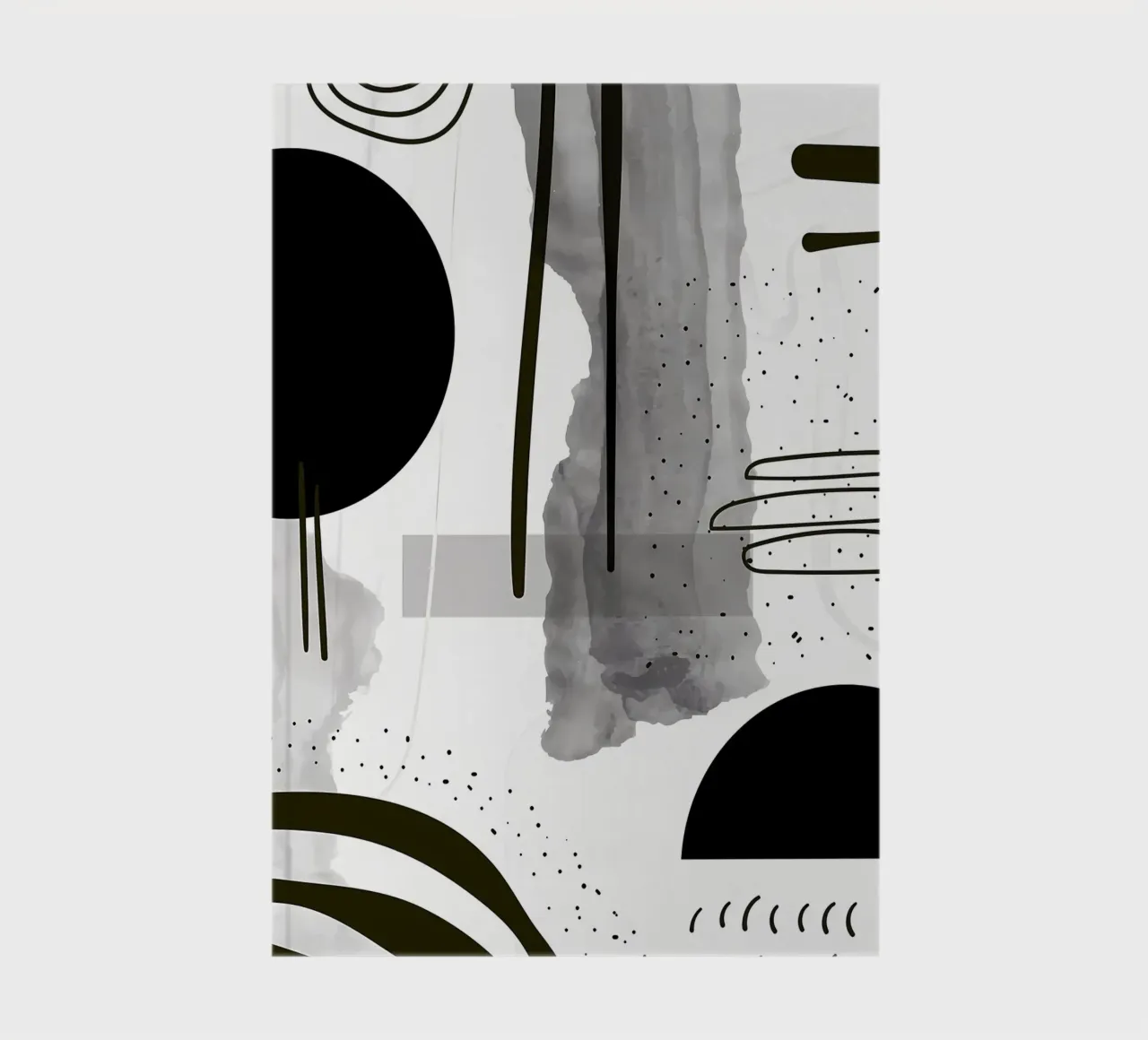 Abstract Watercolor 024 notebook by Aiden Garcia