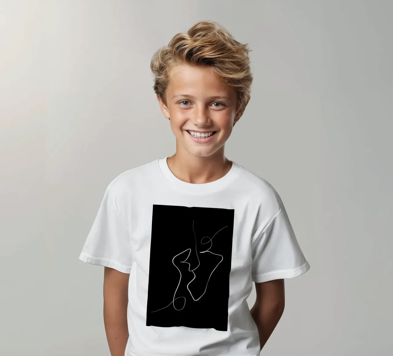 Connected t-shirt bambini da Graphite