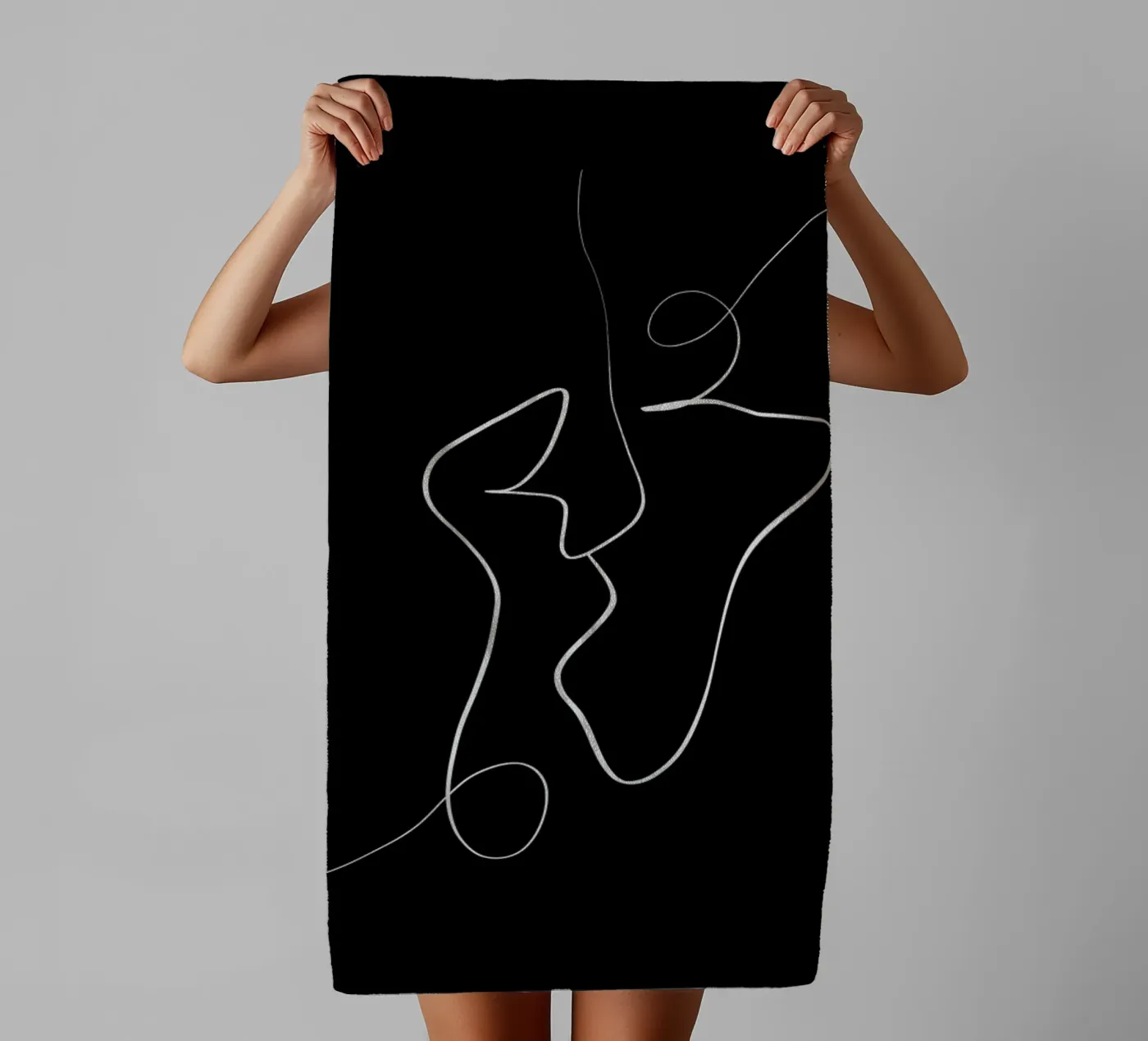 Connected Handtuch von Graphite