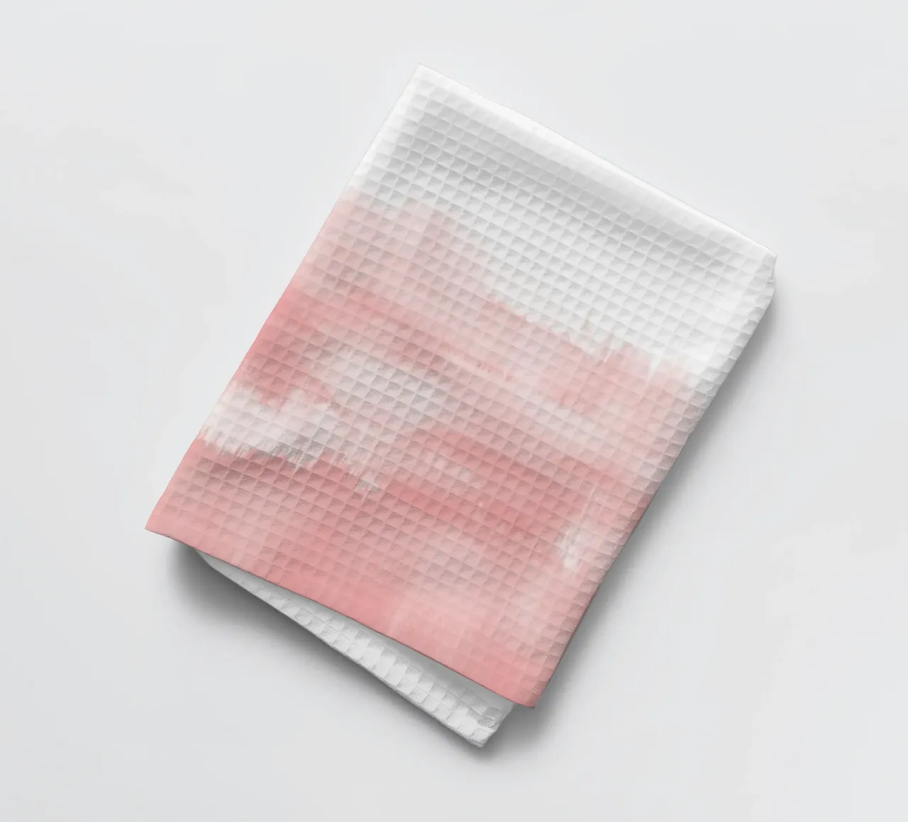 Pennellate di acquerello rosa canovaccio da cucina da NouveauPrints