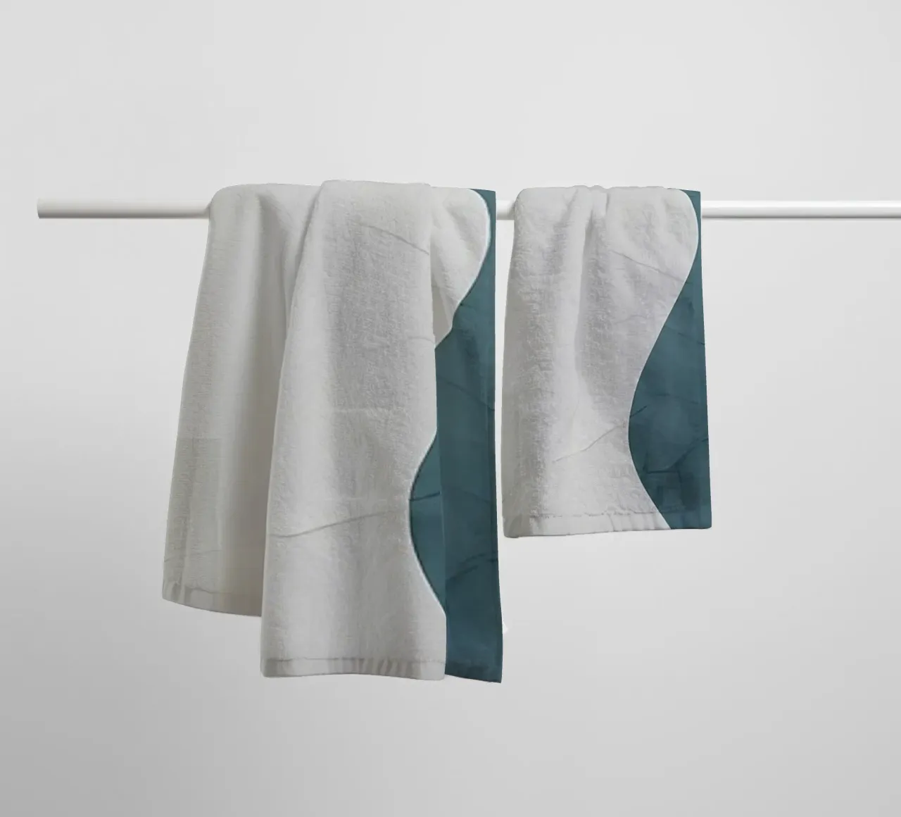 GEOMETRIC ABSTRACT 247A towel by Aiden Garcia