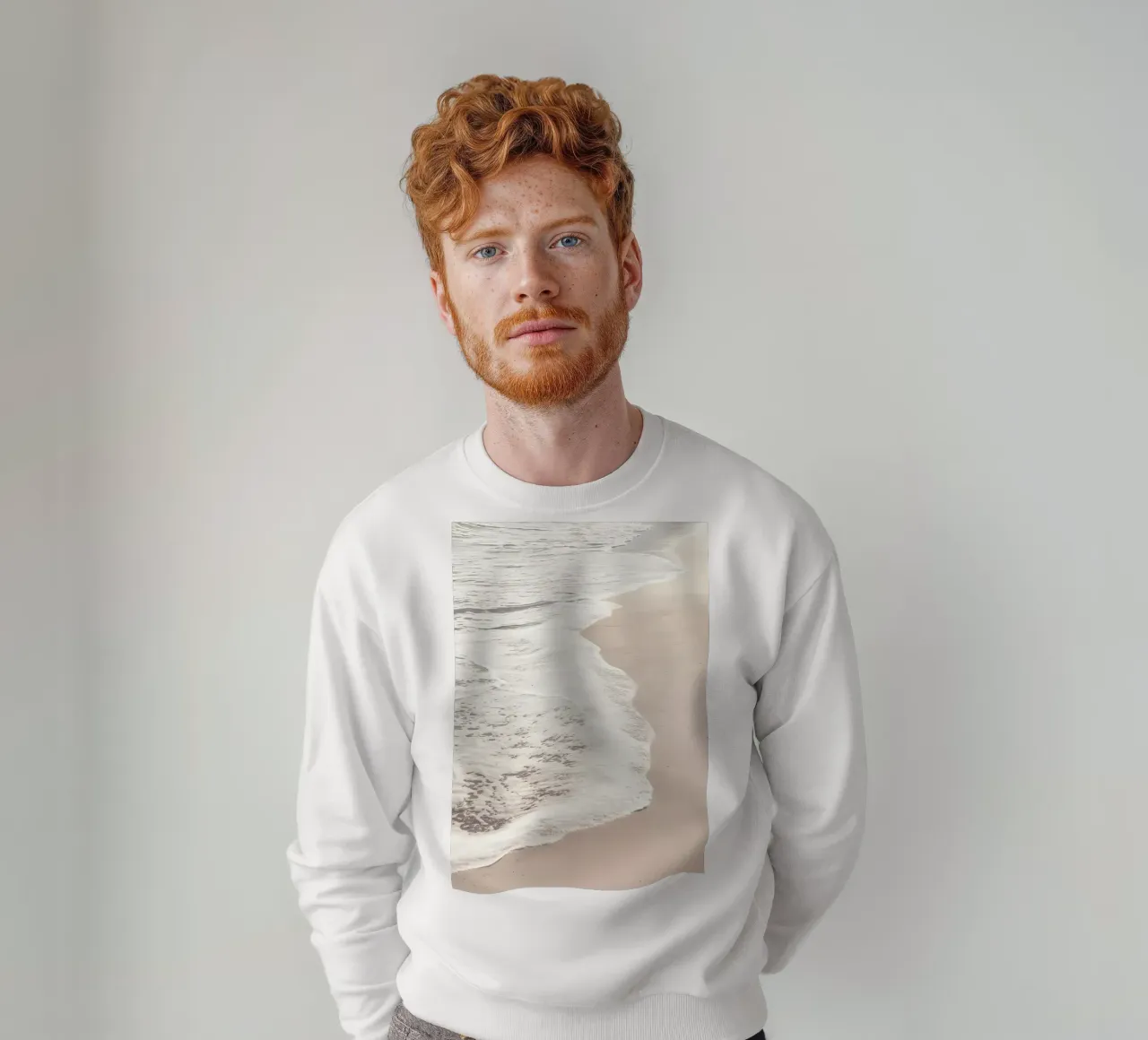 Spiaggia_006 felpa da Matthew Katz