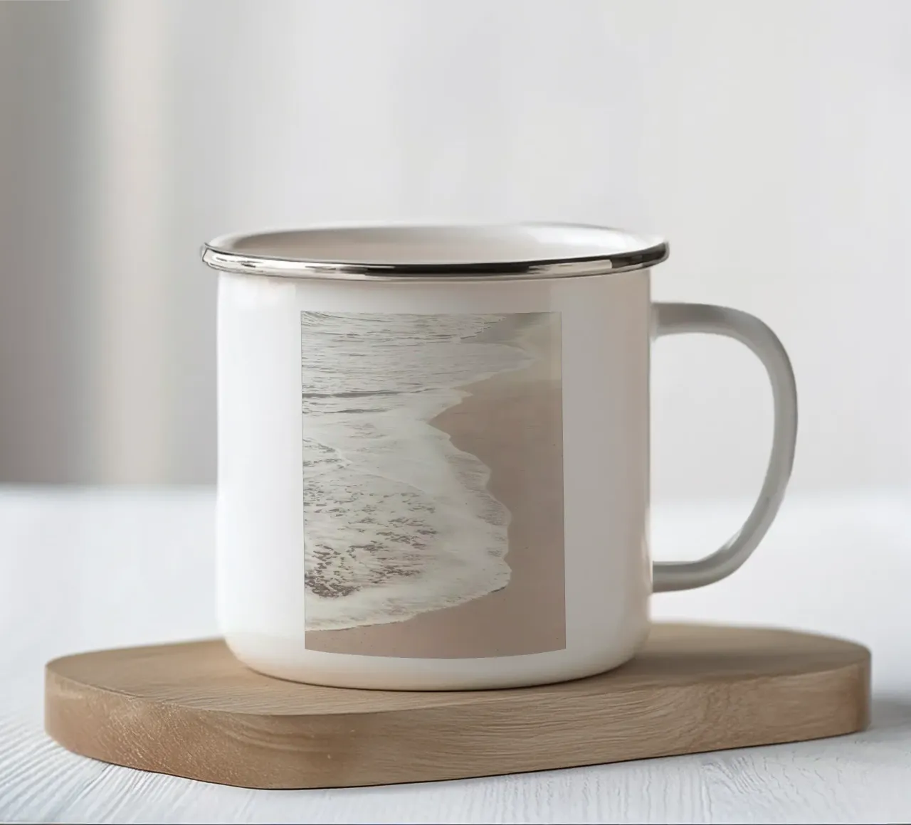 Playa_006 taza de esmalte de Matthew Katz