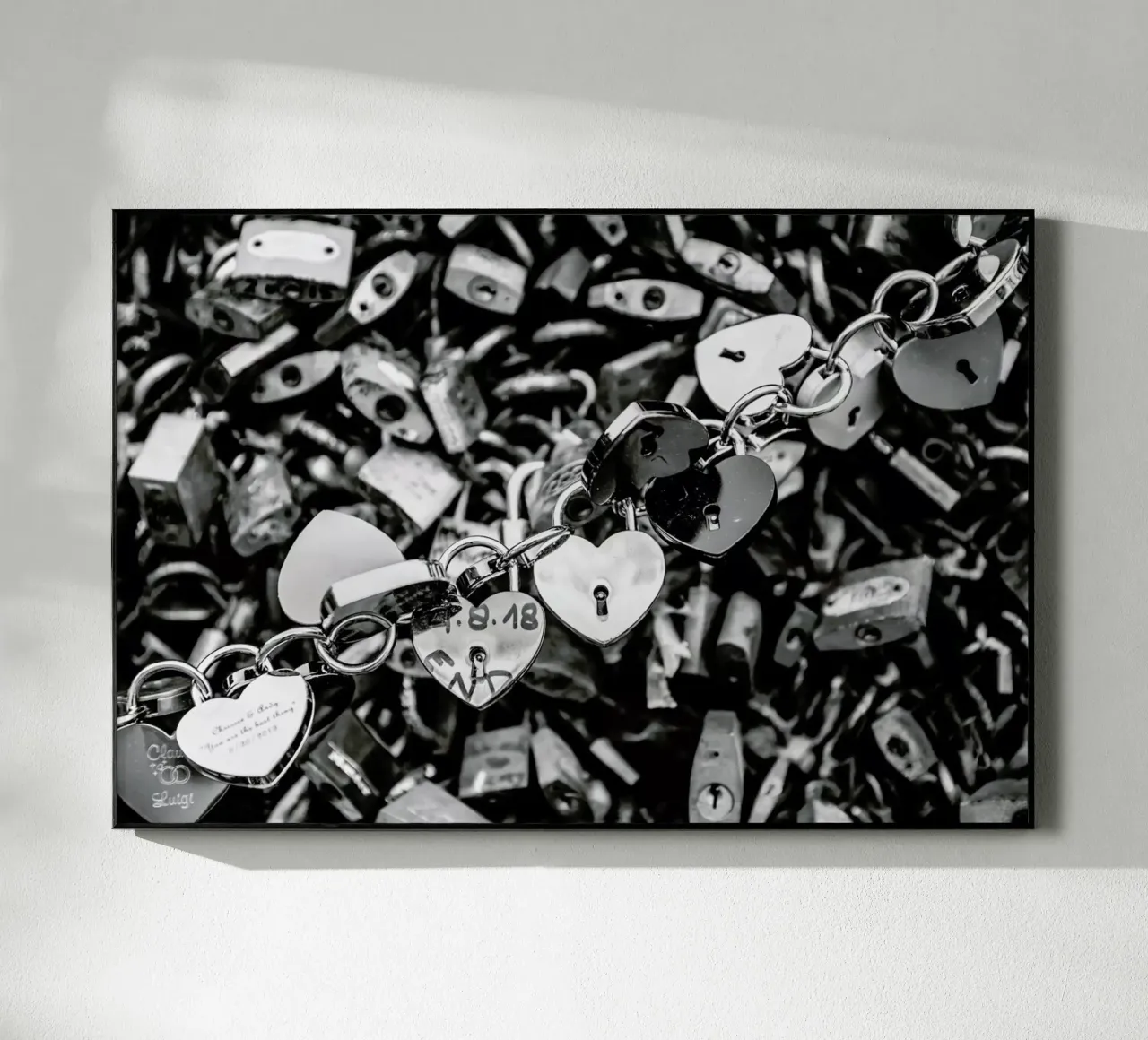 Lovelocks plexiglass da Magdalena Martin Photography