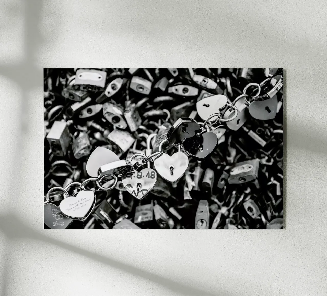 Lovelocks plexiglass da Magdalena Martin Photography