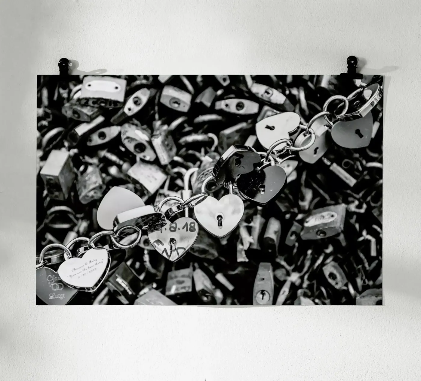 Lovelocks poster van Magdalena Martin Photography