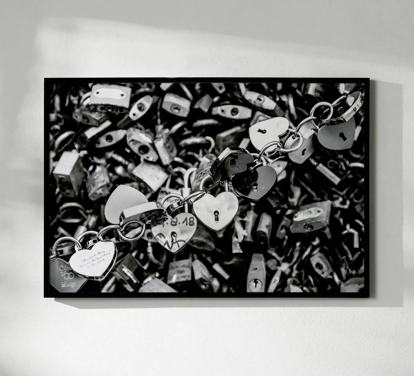 Lovelocks poster van Magdalena Martin Photography