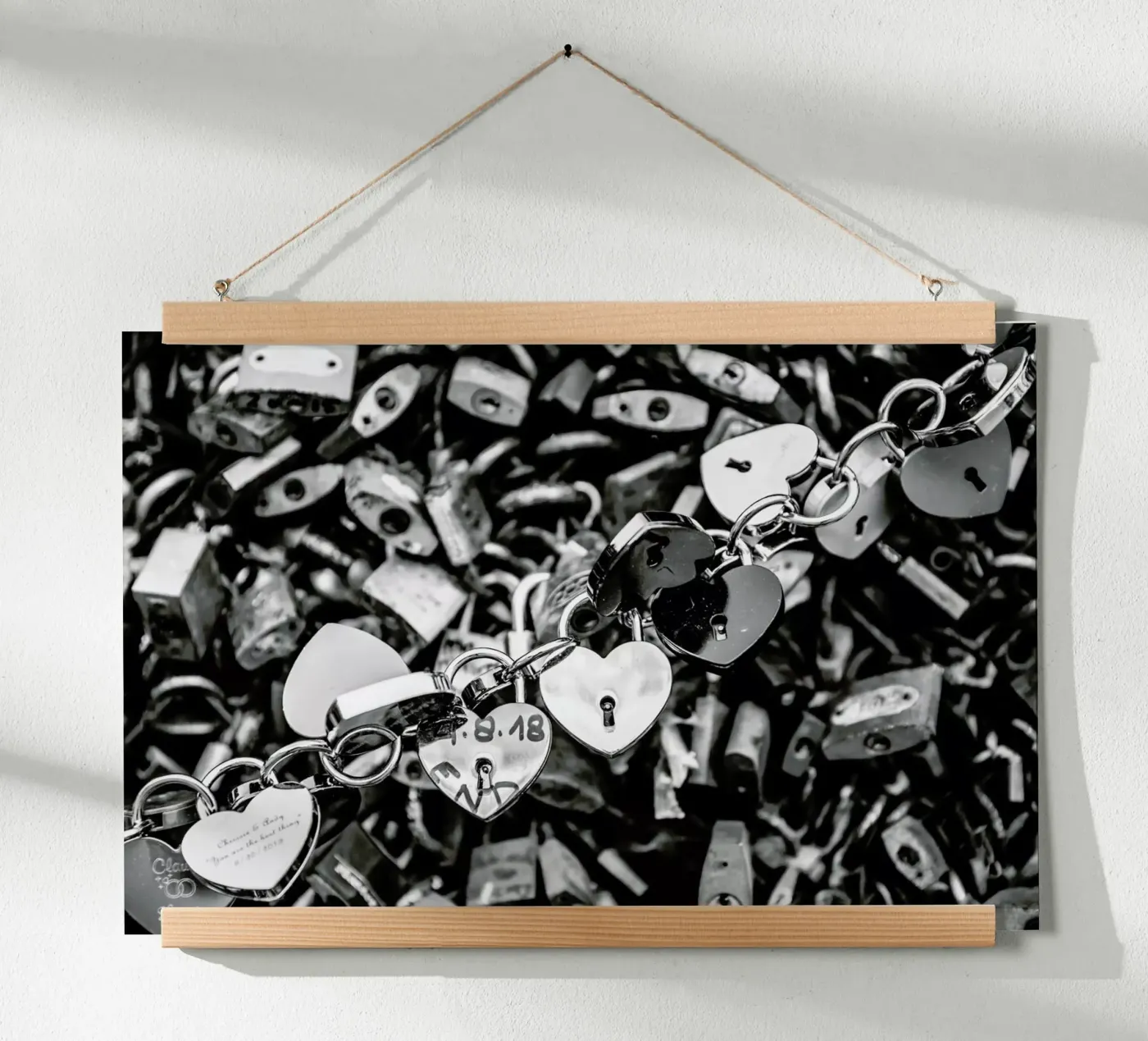 Lovelocks poster van Magdalena Martin Photography