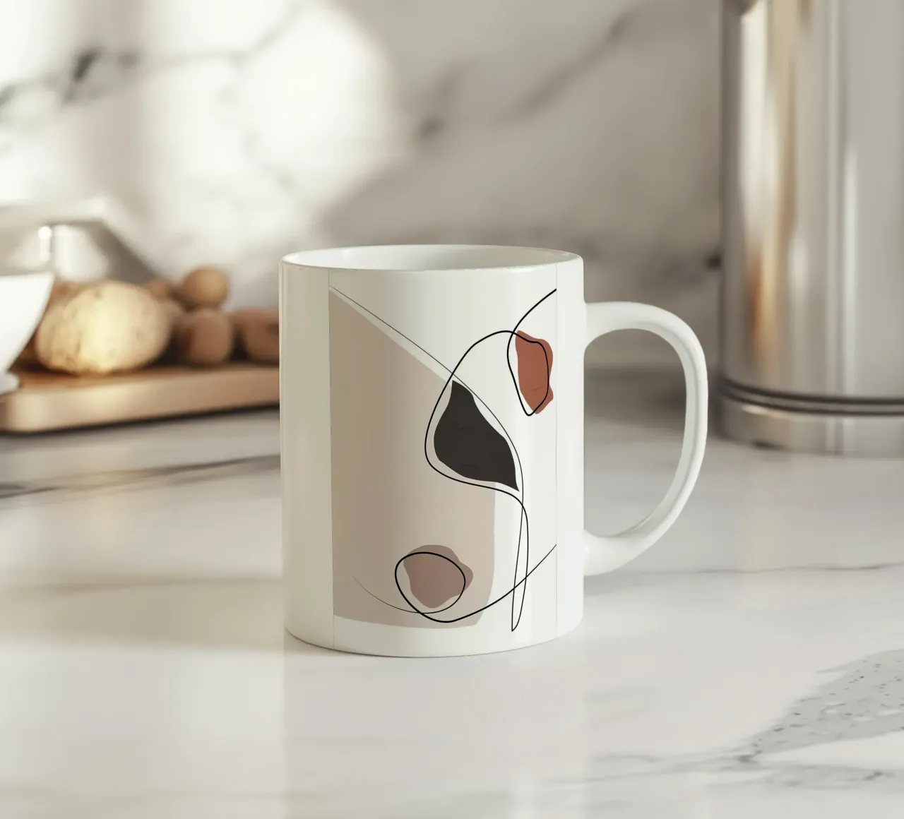 ASTRATTO ORGANICO 58A1 tazza in ceramica da Aiden Garcia
