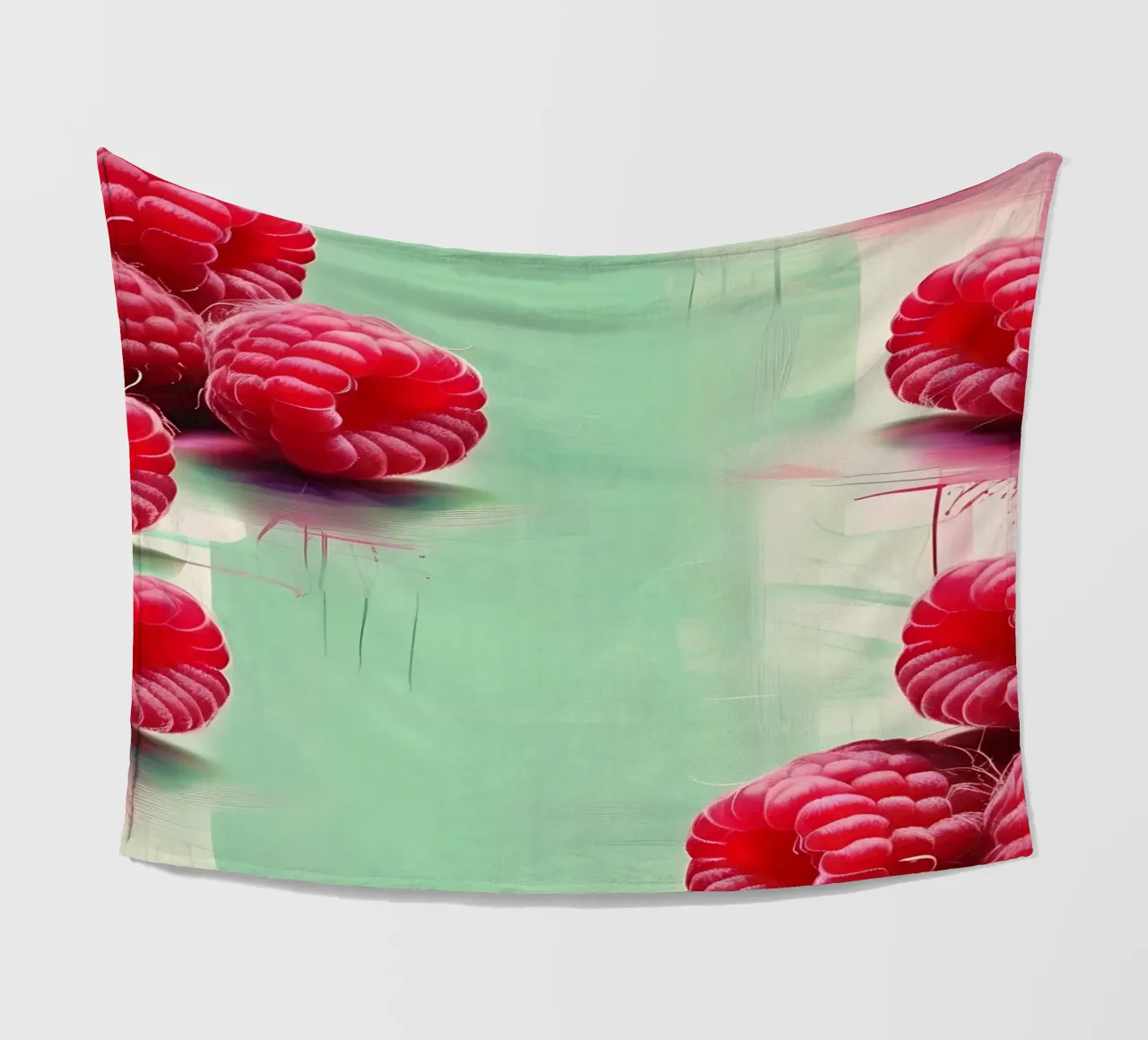 Lamponi_stile_A_4 coperta in pile da Pink- und LoveArt by LK