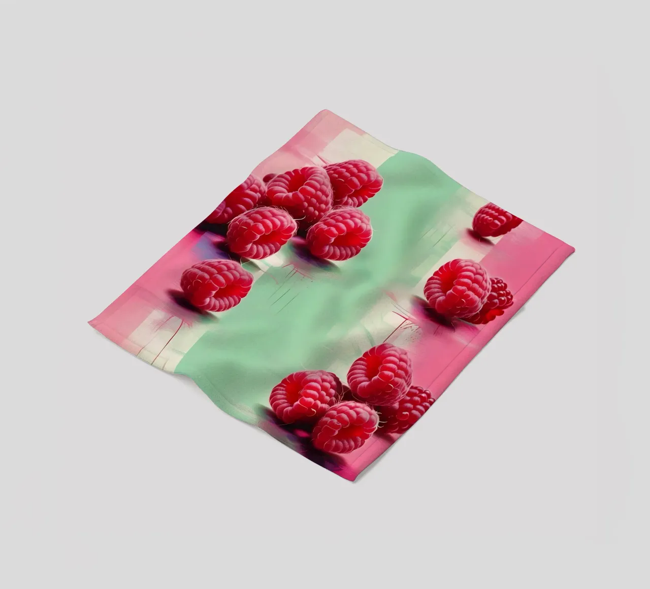 Lamponi_stile_A_4 coperta in pile da Pink- und LoveArt by LK
