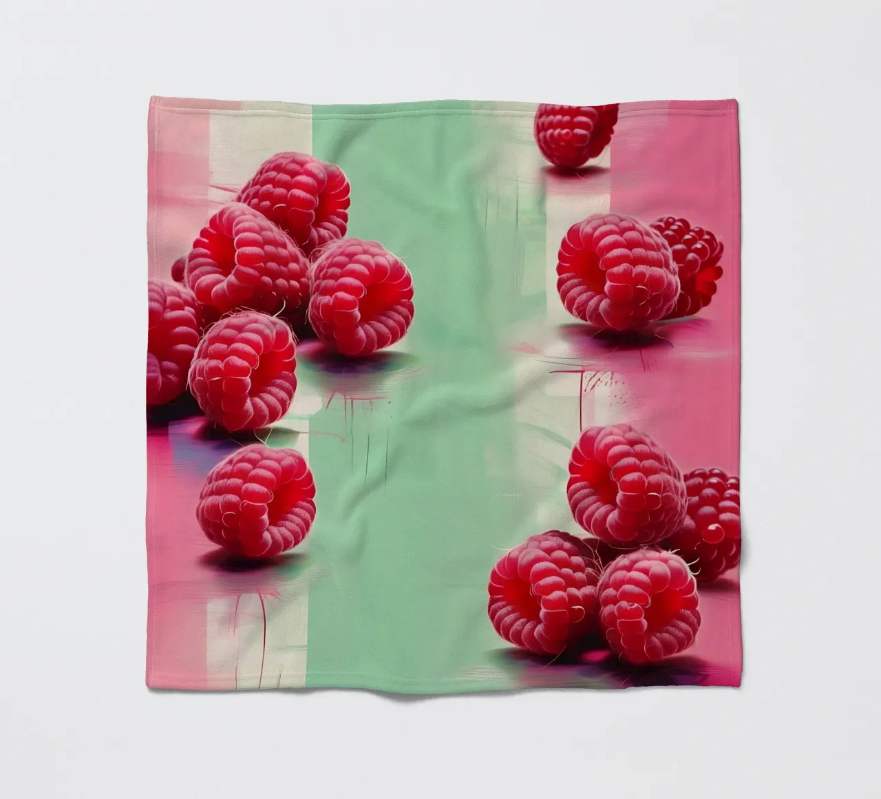 Lamponi_stile_A_4 coperta in pile da Pink- und LoveArt by LK