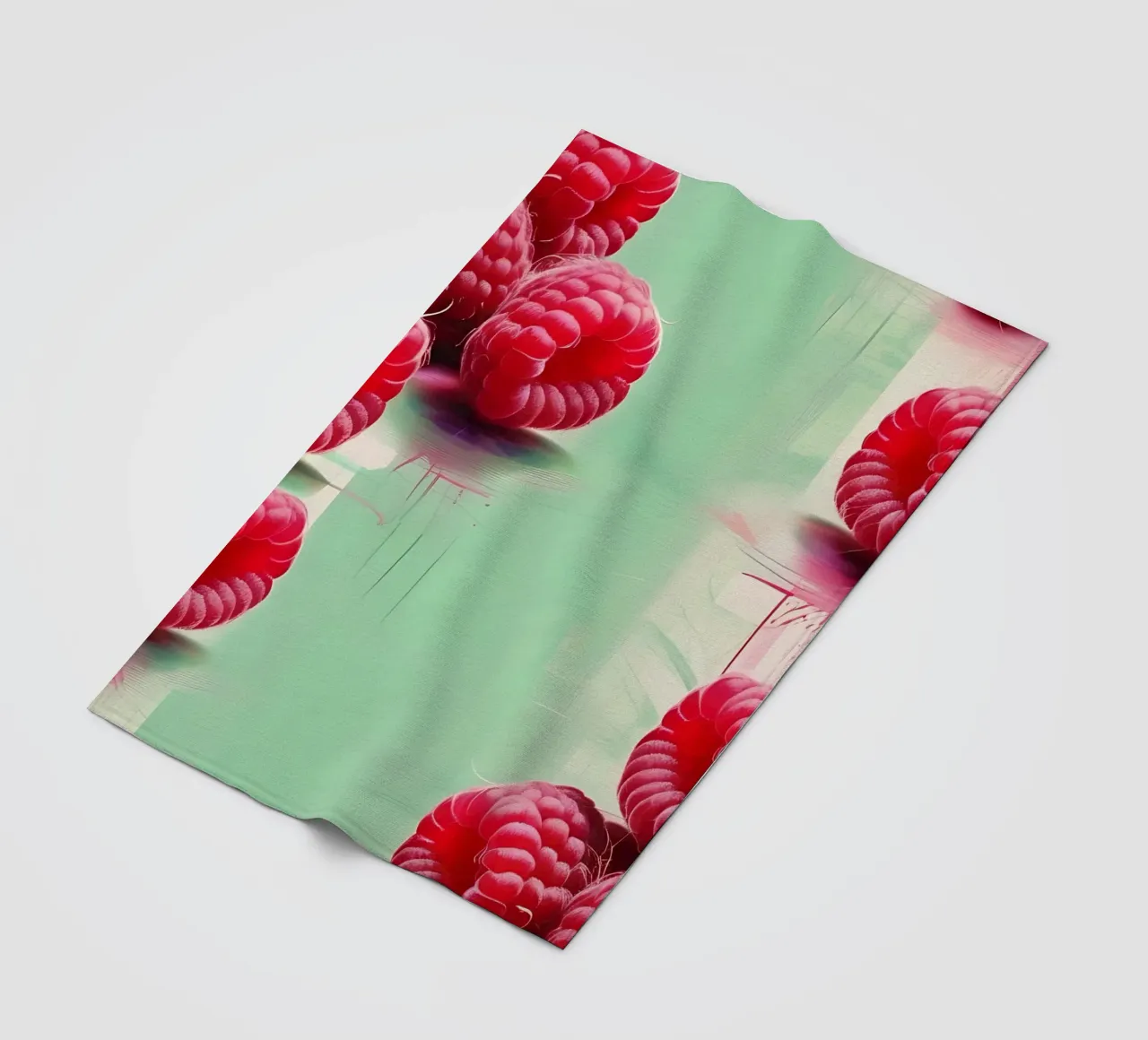 Lamponi_stile_A_4 coperta in pile da Pink- und LoveArt by LK
