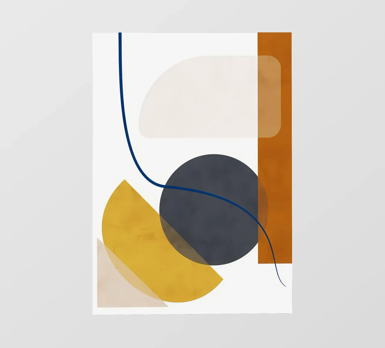GEOMETRICO MINIMALISTA 78B telo in pvc da Aiden Garcia