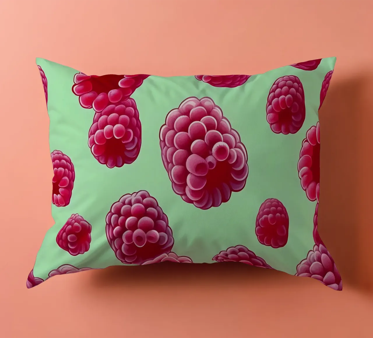 Lamponi_stile_A_5 cuscino da Pink- und LoveArt by LK