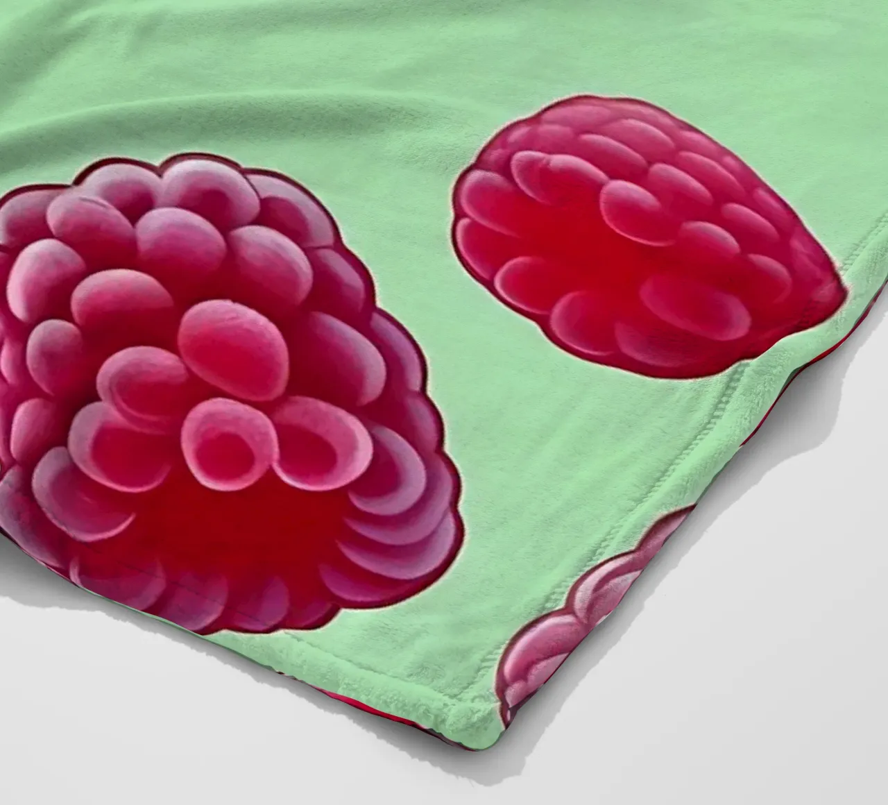 Lamponi_stile_A_5 coperta in pile da Pink- und LoveArt by LK