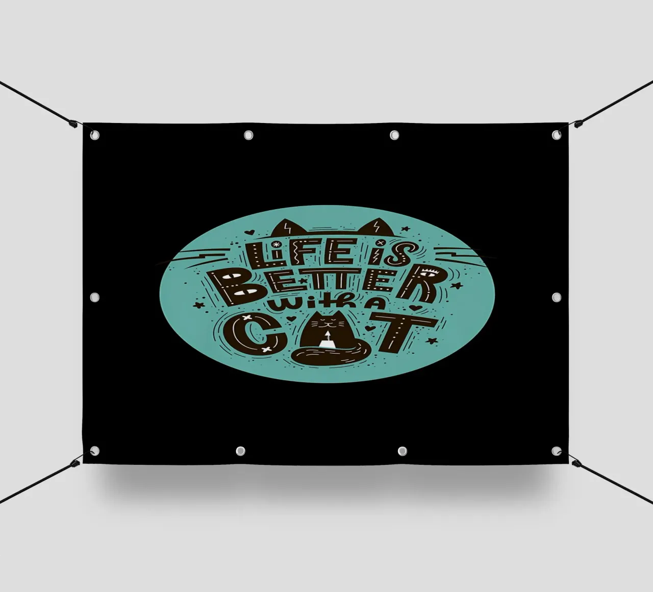 Gatto telo in pvc da Bartosz Powalka