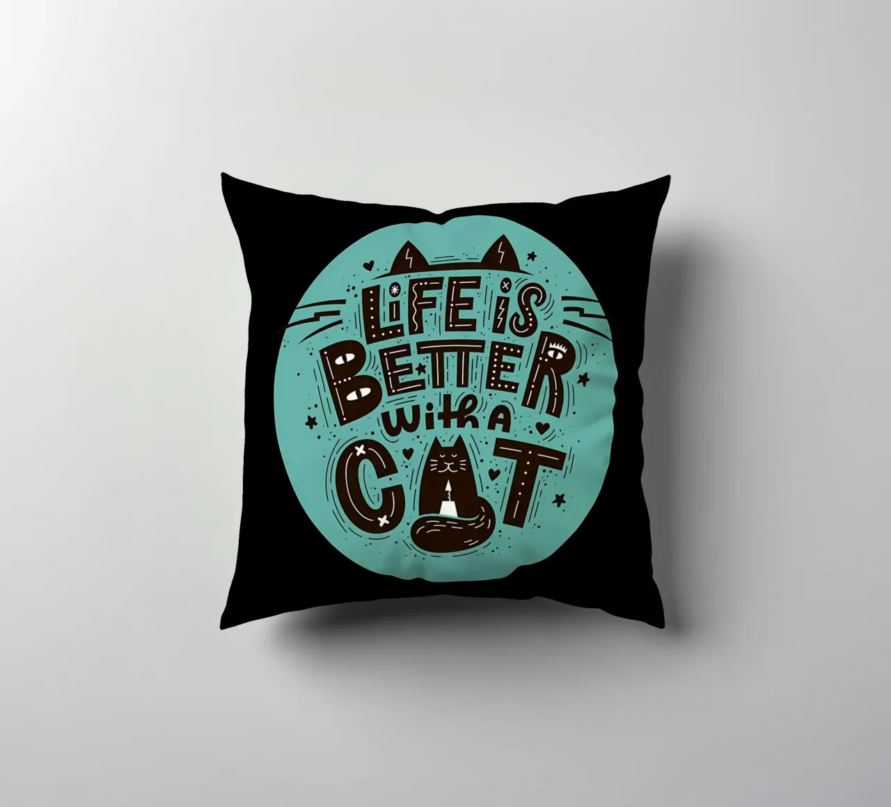 Gatto cuscino da Bartosz Powalka