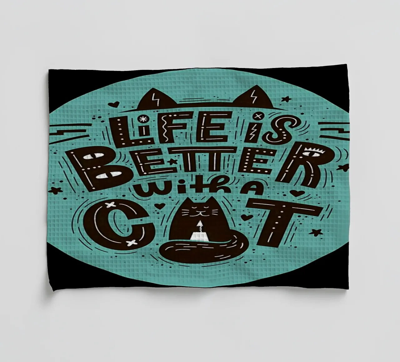 Gatto canovaccio da cucina da Bartosz Powalka