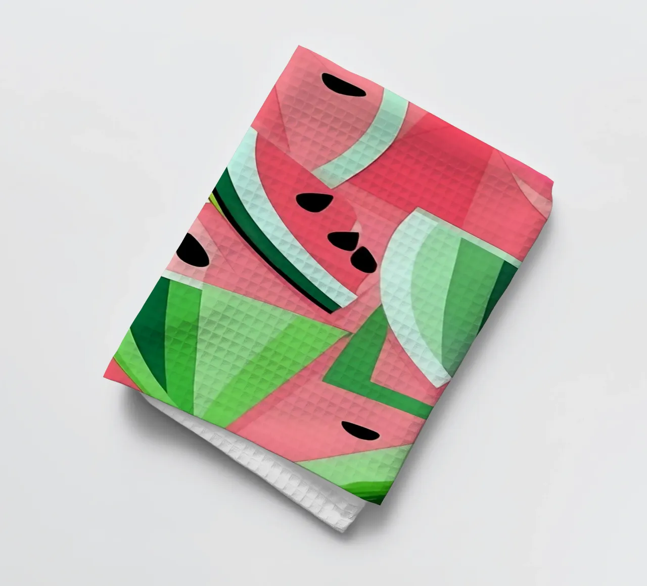 Pastèque_style_A_1 torchon de Pink- und LoveArt by LK