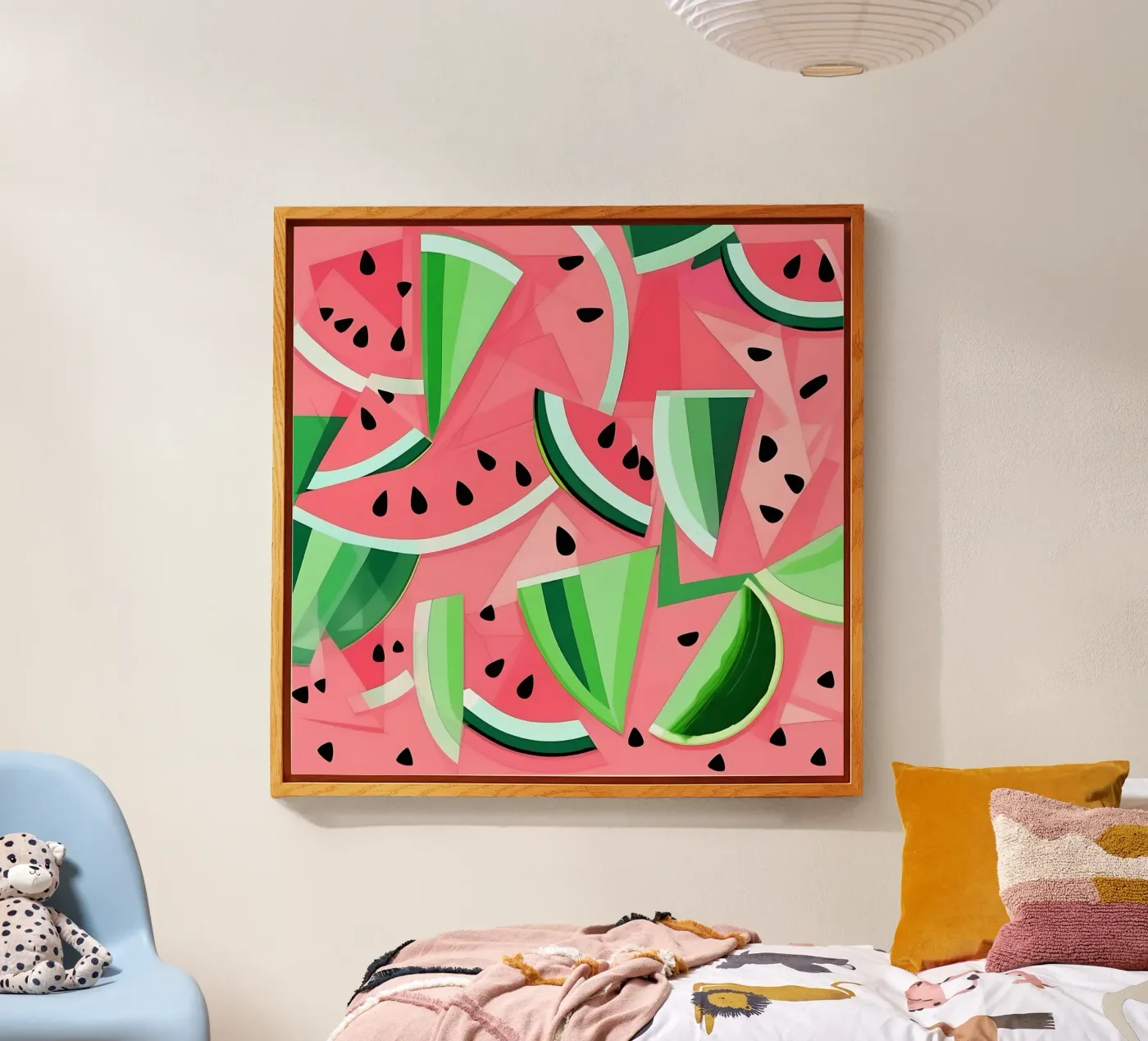 Watermelon_Style_A_1 plexiglas de Pink- und LoveArt by LK