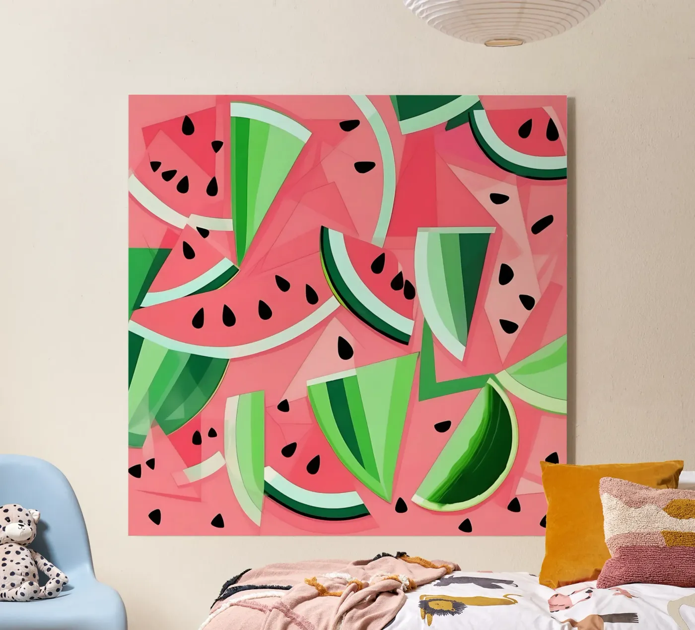 Watermelon_Style_A_1 plexiglas de Pink- und LoveArt by LK