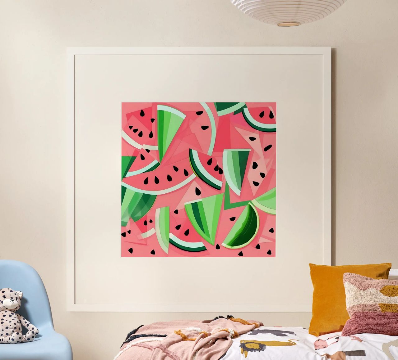 Watermelon_Style_A_1 poster by Pink- und LoveArt by LK