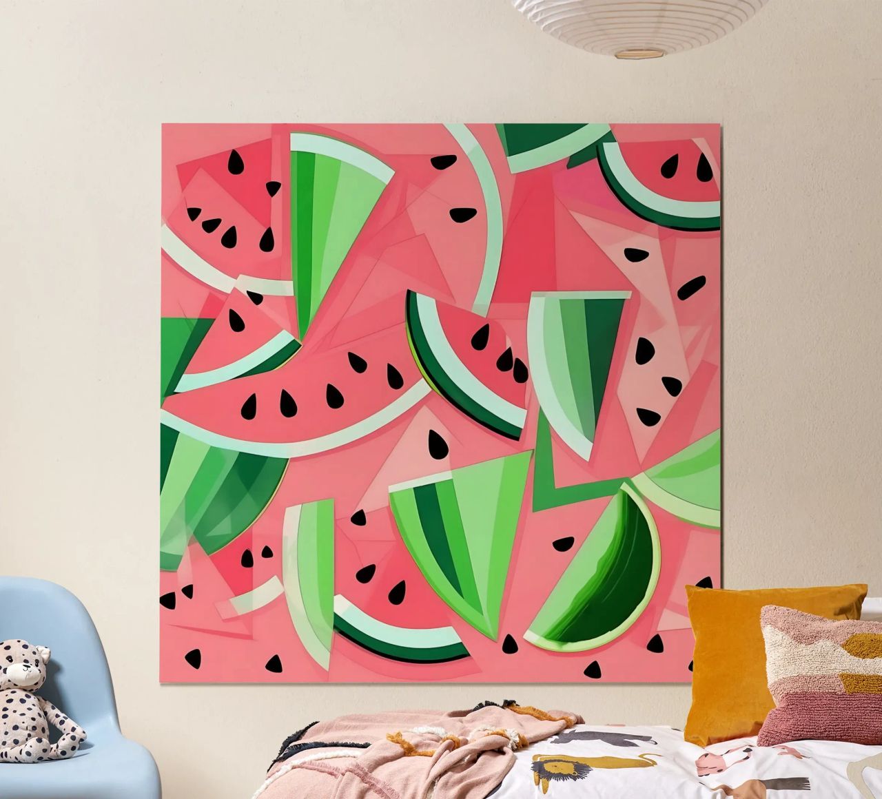 Watermelon_Style_A_1 poster by Pink- und LoveArt by LK