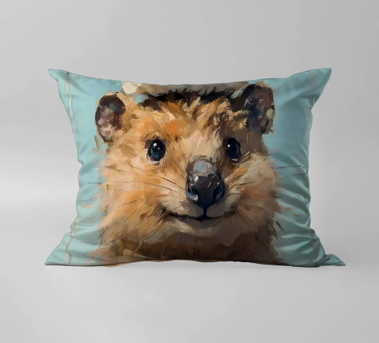Quokka con carta igienica cuscino da Adrian Patel