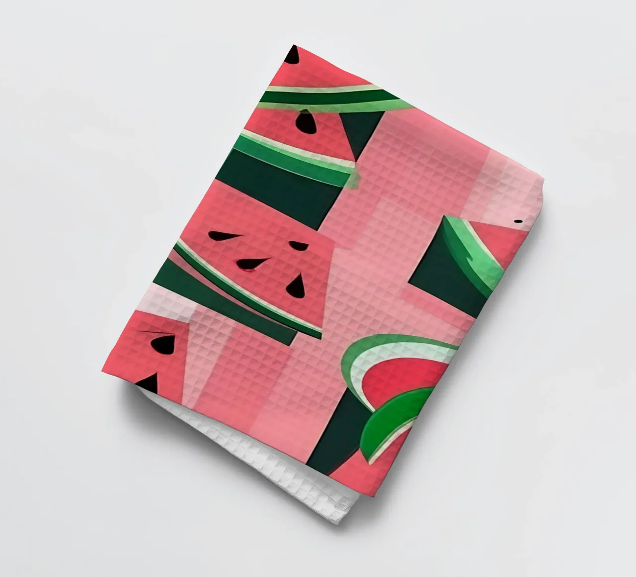 Pastèque_style_A_2 torchon de Pink- und LoveArt by LK