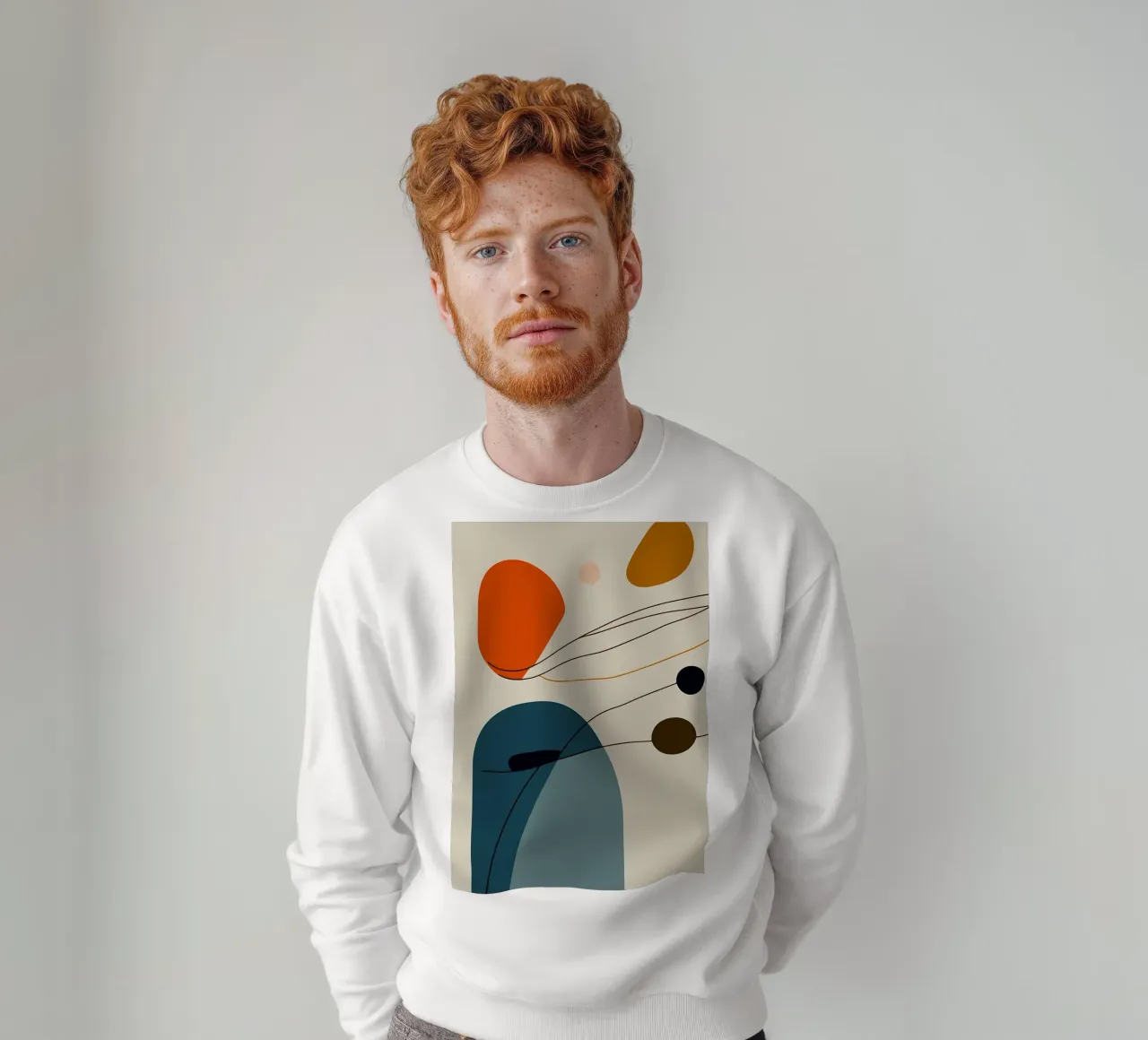 Arte astratta felpa da Aiden Garcia