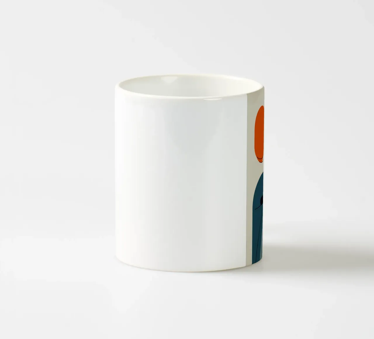 Abstracte kunst keramische mok van Aiden Garcia