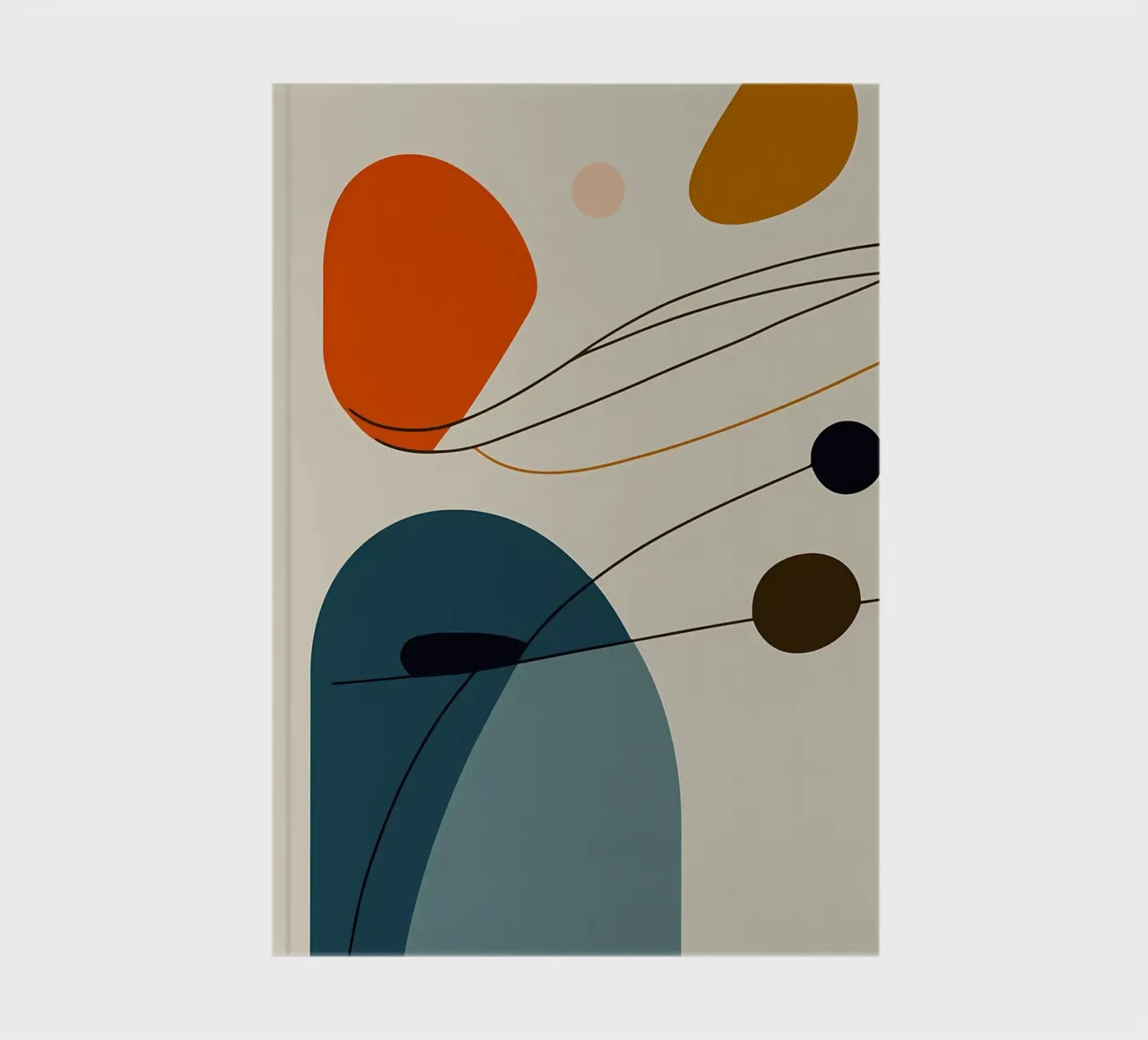 Abstract Art notebook by Aiden Garcia
