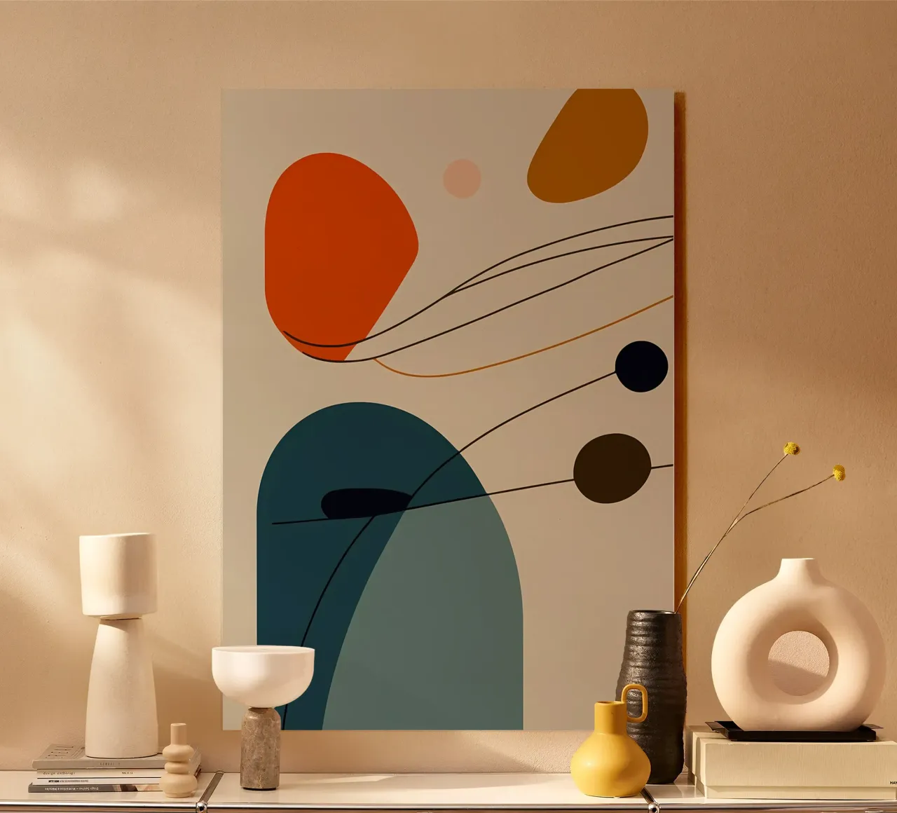 Abstract Art alu-dibond by Aiden Garcia